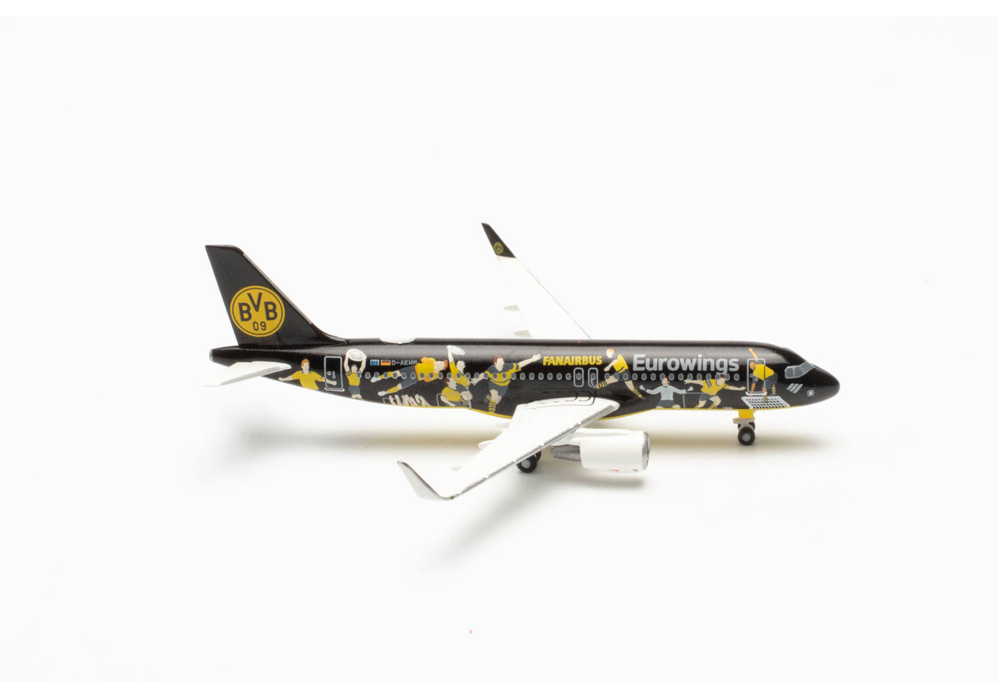 Eurowings Airbus A320 "BVB Fanairbus"