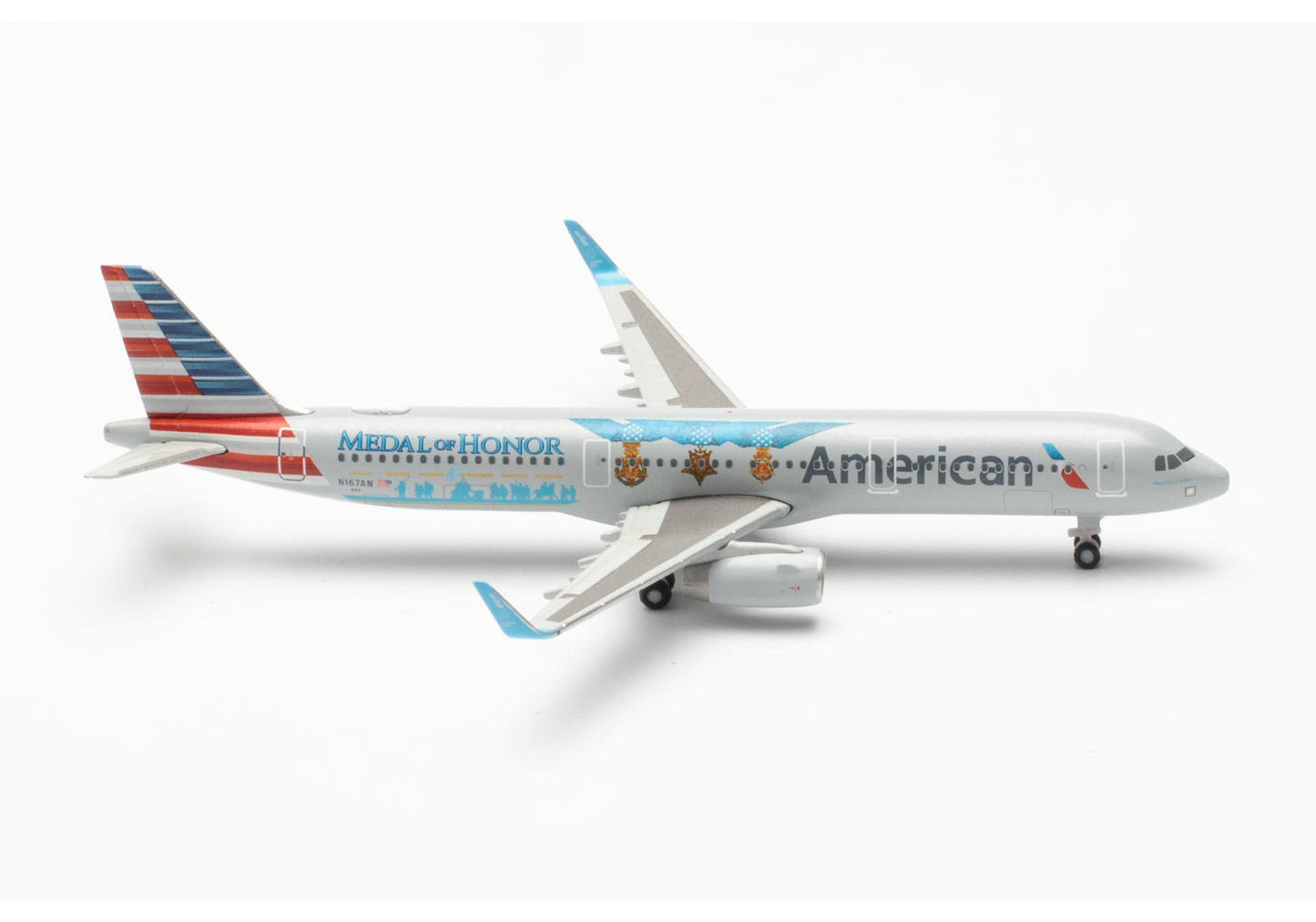 American Airlines Medal of Honor "Flagship Valor" A321