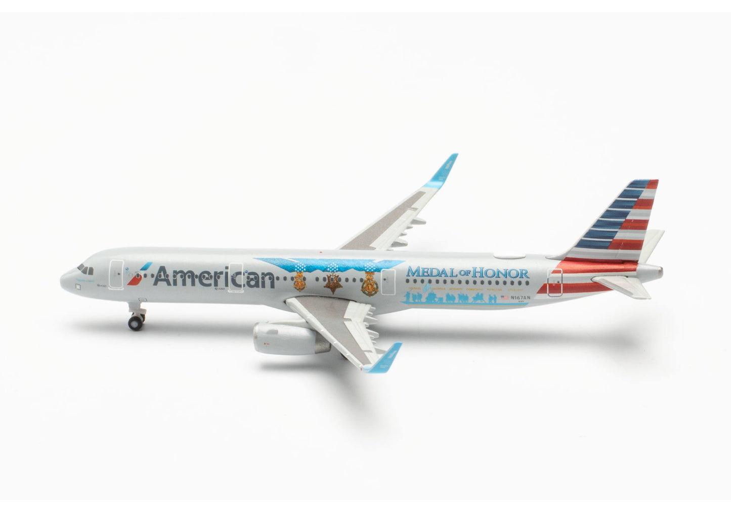 American Airlines Medal of Honor "Flagship Valor" A321