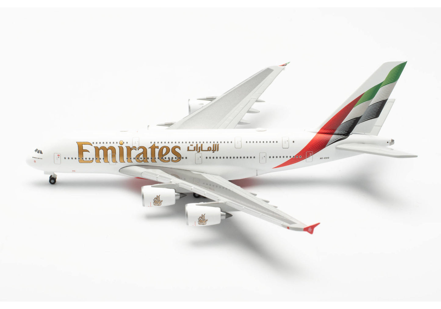 Emirates Airbus A380 (Nye Farver)