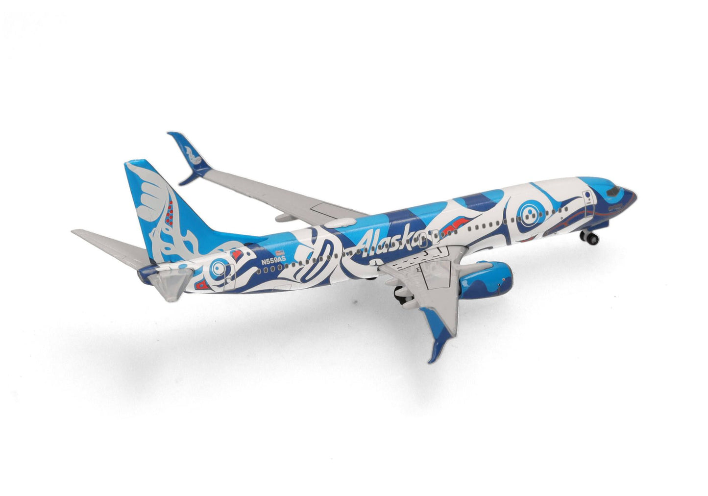 Alaska Airlines Boeing 737-800 (Lachsmenschen)