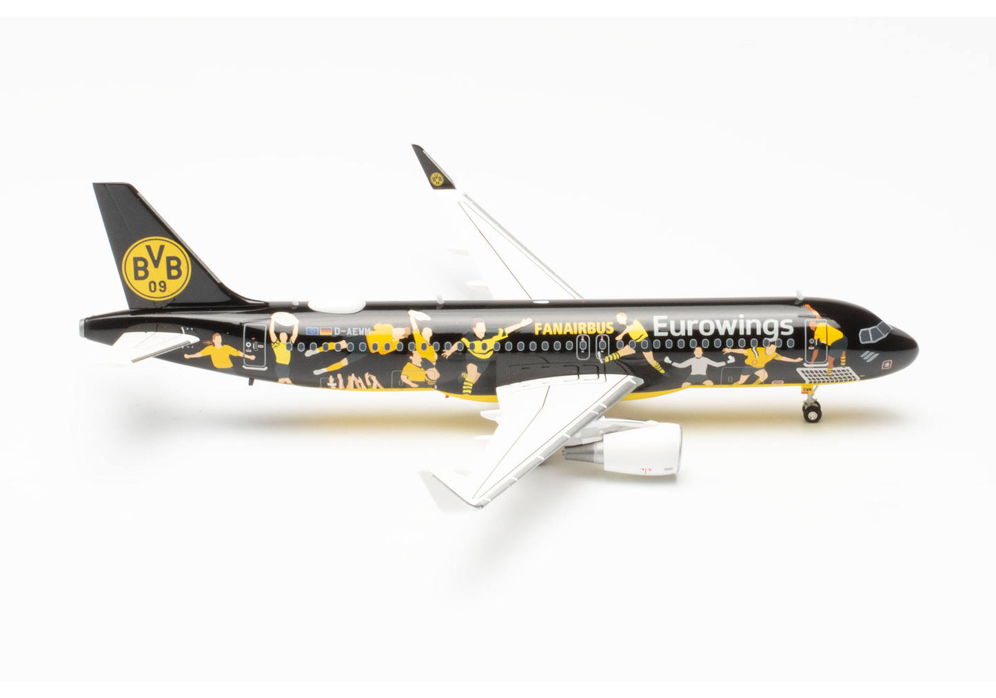 Eurowings Airbus A320 "BVB Fanairbus"