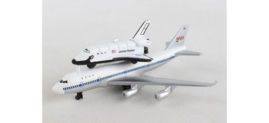 Space Shuttle on Boeing 747