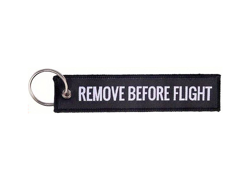 Remove Before Flight sort printet