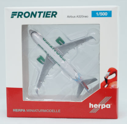 Frontier Airbus A320neo "Flo the Flamingo" Pre-owned