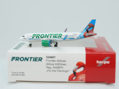 Frontier Airbus A320neo "Flo the Flamingo" Pre-owned