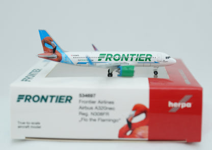 Frontier Airbus A320neo "Flo the Flamingo" Pre-owned