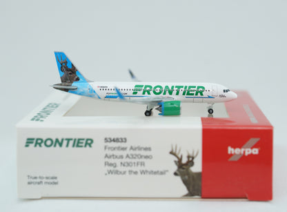 Frontier Airbus A320neo "Wilbur the Whitetail" pre-owned