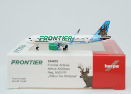 Frontier Airbus A320neo "Wilbur the Whitetail" pre-owned