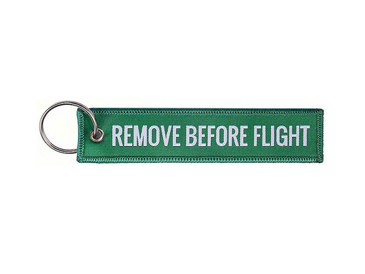 Remove Before Flight Green