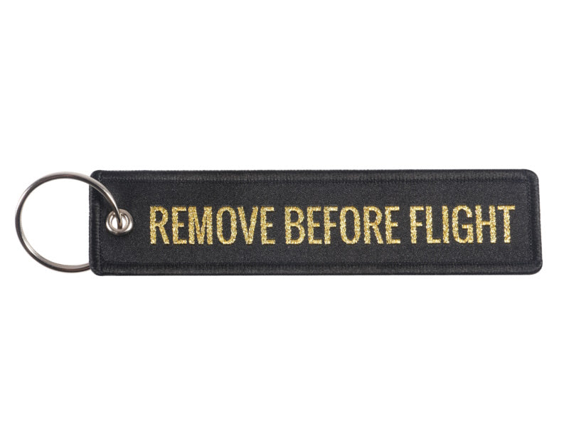 Remove Before Flight Gold