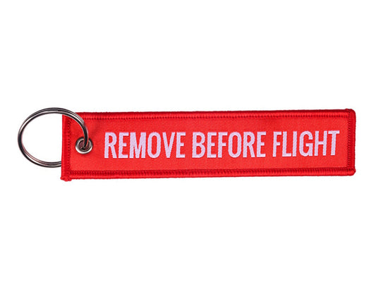 Rød Remove Before Flight