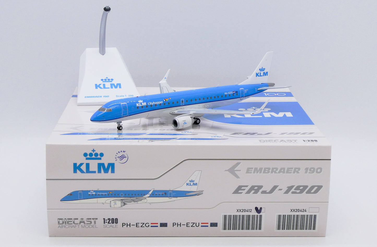 KLM Cityhopper Embraer 190-100STD (Pride)